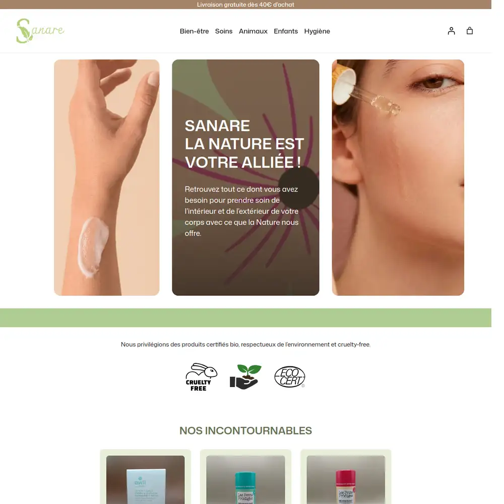 Sanare Shop